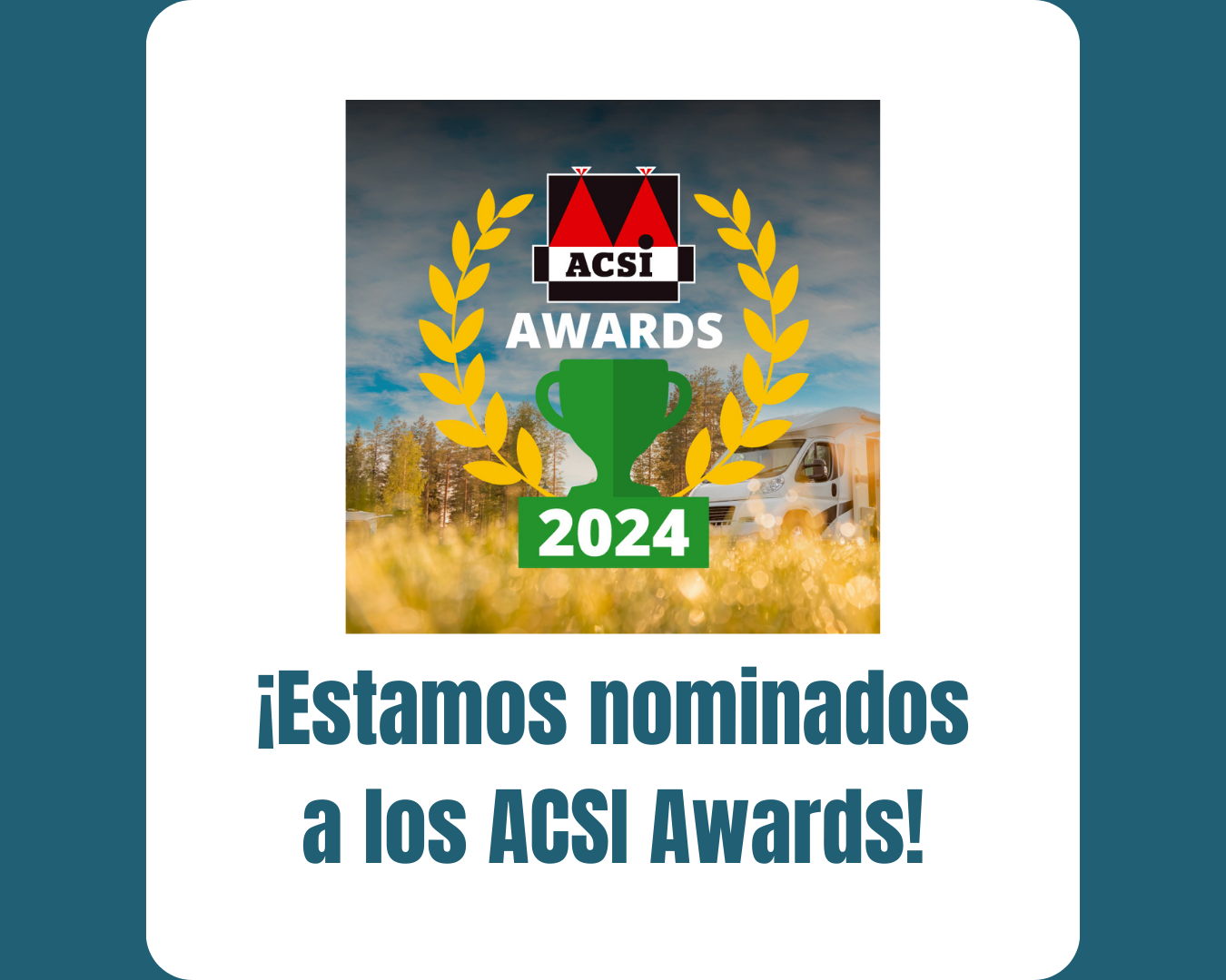 Help us in the ACSI Awards 2024: Your vote makes a difference!