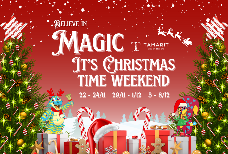 LIVE THE MAGIC OF CHRISTMAS IN TAMARIT: 22-11 – 8-12