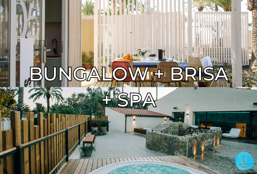 PACKAGE BUNGALOW WITH SPA AND LUNCH OR DINNER AT BRISA